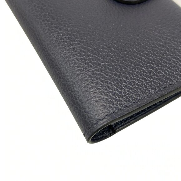 HERMES R.M.S - Blue Nuit Veau Evercolor W Card Case - Picture 6 of 11